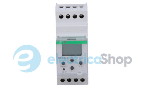 Реле часу програмоване STP-541 F&F DIN 2ПК 24-264V AC/DC робота "в петлі"