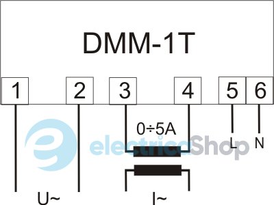 Многофункциональный цифровой мультиметр параметров сети DMM-1T F&F
