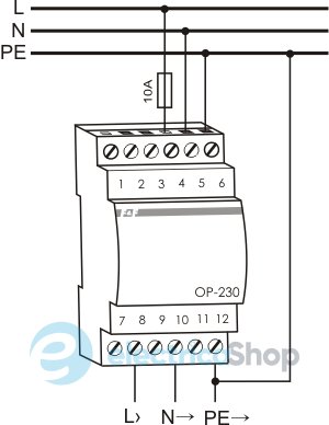 Фільтр протизавадний OP-230, класу D F&F