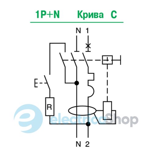 Дифавтомат IDPN VIGI 1+N C 16A/0,01A 6kA A Acti9 SE (A9D02616)