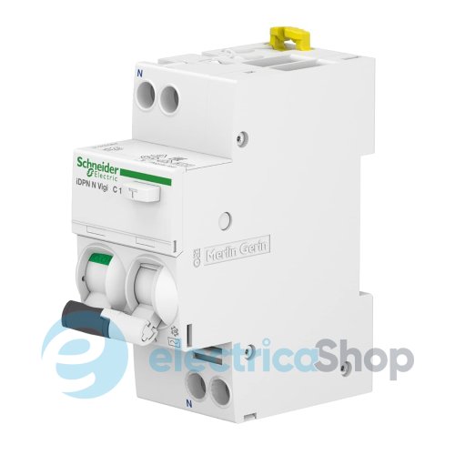 Дифавтомат IDPN VIGI 1+N C 16A/0,01A 6kA A Acti9 SE (A9D02616)