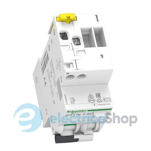 Дифавтомат IDPN VIGI 1+N B 10A/0,03A 6kA A Acti9 SE A9D56610