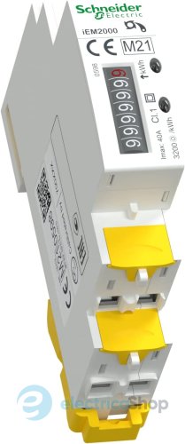 Счетчик электроэнергии 1ф. 5(40А), 230V iEM2000 DIN Schneider Electric Acti 9 (A9MEM2000)