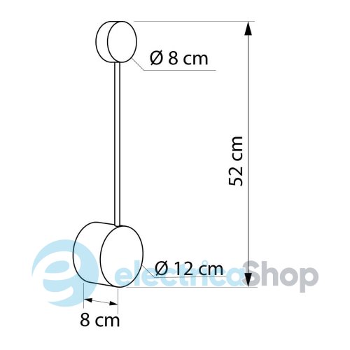 Настінний світильник ImperiumLight Antenna 665152.01.92
