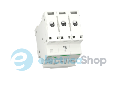 Автоматичний вимикач 3P, 25 A, C, 6kA Schneider Electric Resi9