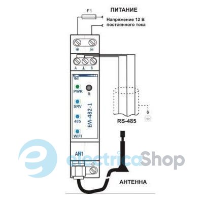 Перетворювач Интерфейсов ЕМ-482, НОВАТЕК