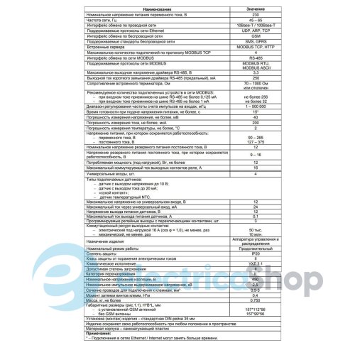 Контроллер SMS-оповещения про аварии на MODBUS-оборудовании ЕМ-486, НОВАТЕК