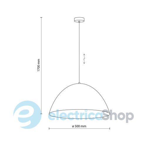 Подвесной светильник TK-Lighting FARO BEIGE 1 500 5900
