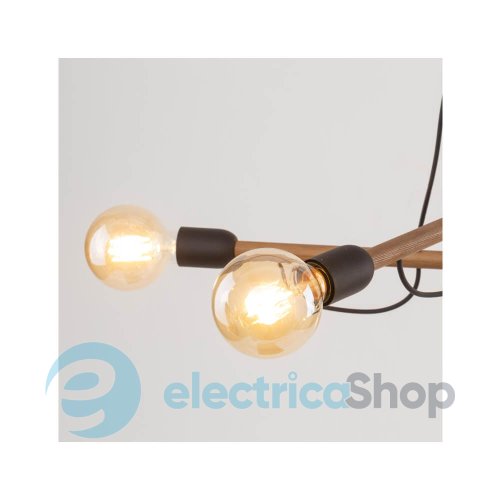 Підвісний світильник TK-Lighting HELIX WOOD ORZECH 4 4949