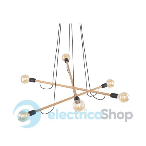 Підвісний світильник TK-Lighting HELIX WOOD 6 4953