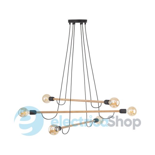 Підвісний світильник TK-Lighting HELIX WOOD 6 4953
