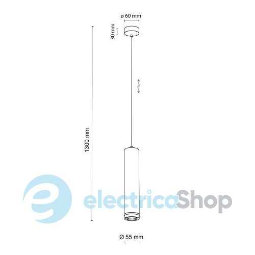 Подвесной светильник TK-Lighting JET BLACK 4899