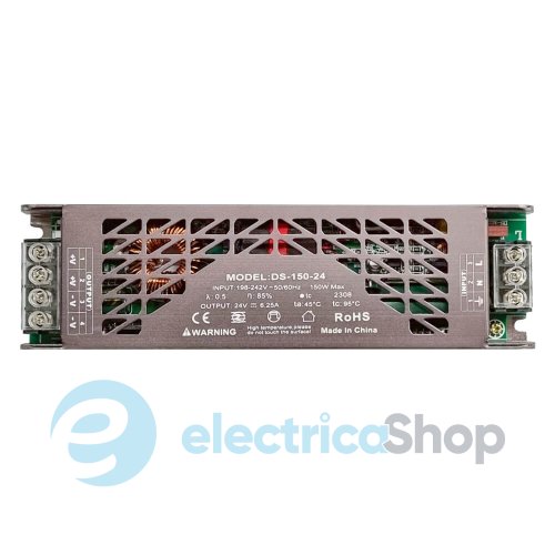 Блок питания для светодиодной ленты EUROLAMP 150W 24V 6,25A PS-150W