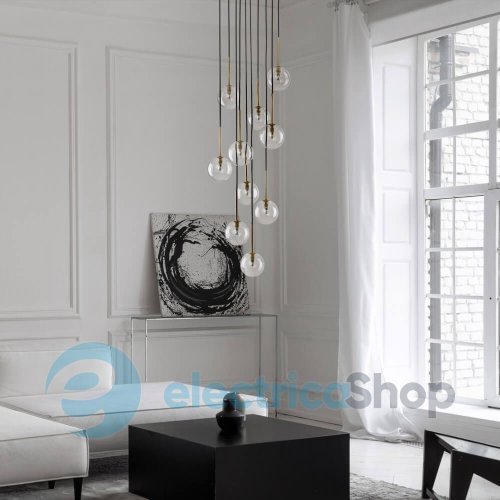 Подвесной светильник TK-Lighting NILOS BLACK/GOLD 10 5944