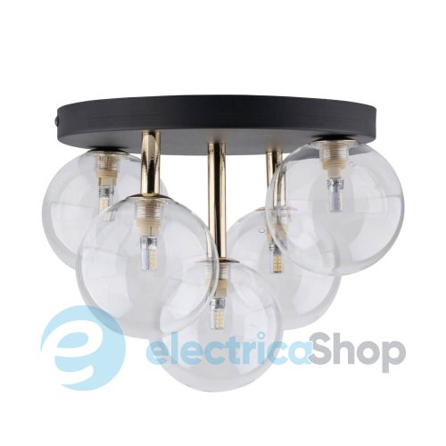 Люстра TK-Lighting NILOS BLACK/GOLD 5 (758)