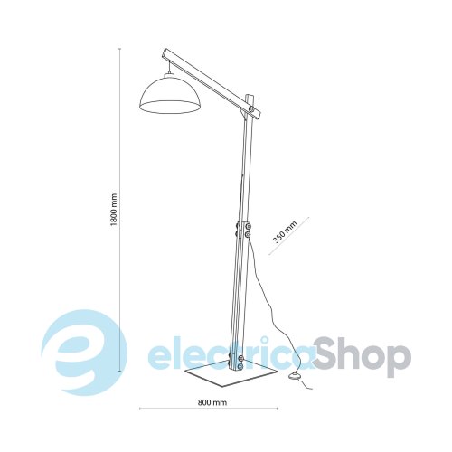 Торшер TK-Lighting 5128 OSLO LAMPA