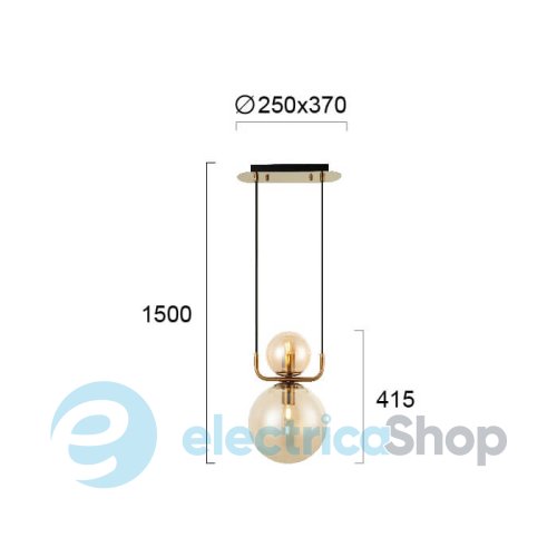 Подвесной светильник Viokef MIRA 4246101