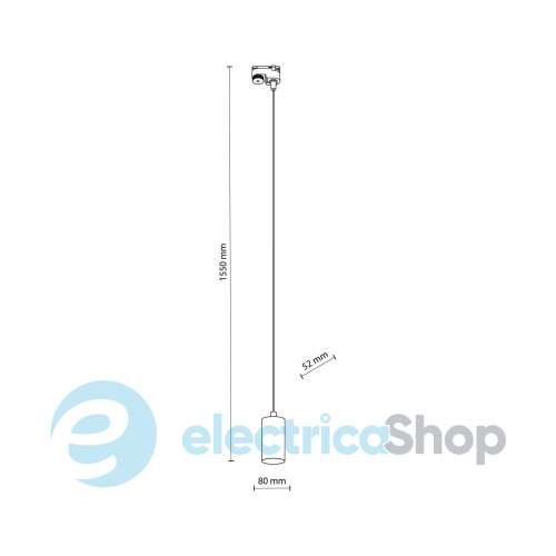 Трековий світильник TK-Lighting TRACER GU10 4933