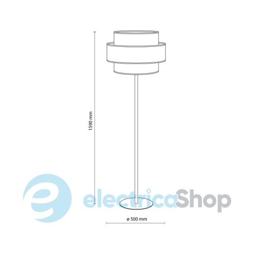 Торшер TK-Lighting TRIO JUTA 1 (6451)