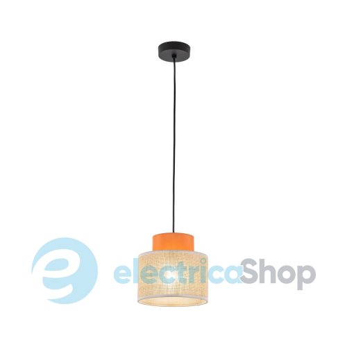 Подвесной светильник TK-Lighting DUO JUTA ORANGE 1 3255
