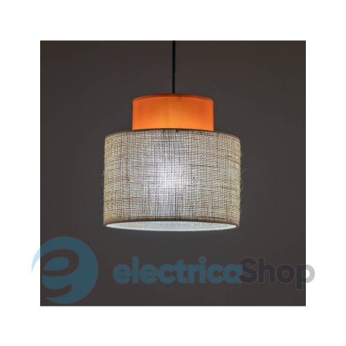 Подвесной светильник TK-Lighting DUO JUTA ORANGE 1 3255