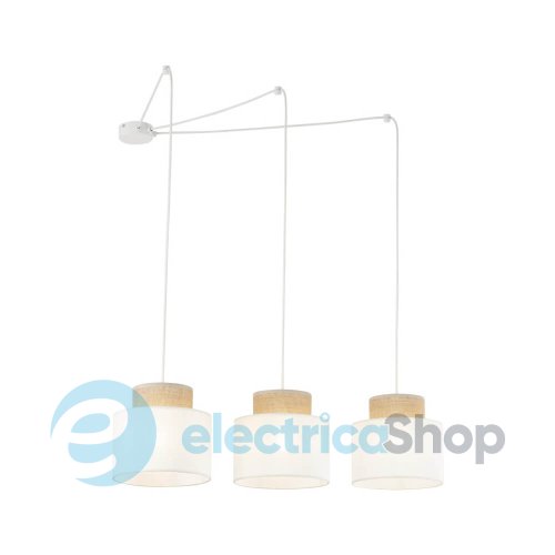 Підвісний світильник TK-Lighting DUO WHITE JUTA 3 2345