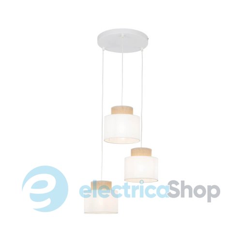 Підвісний світильник TK-Lighting DUO WHITE JUTA 3 2594