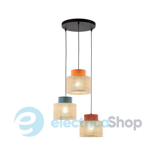 Підвісний світильник TK-Lighting DUO JUTA MIX BIG 3 2759