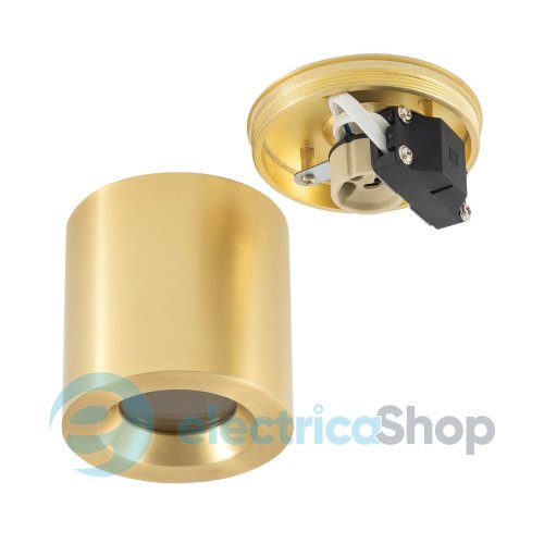 Точковий світильник Nowodvorski 10716 GU10 15W IP44 Gold Ceara