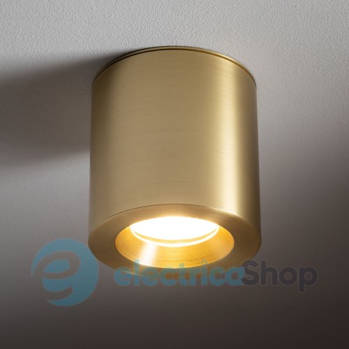 Точковий світильник Nowodvorski 10716 GU10 15W IP44 Gold Ceara