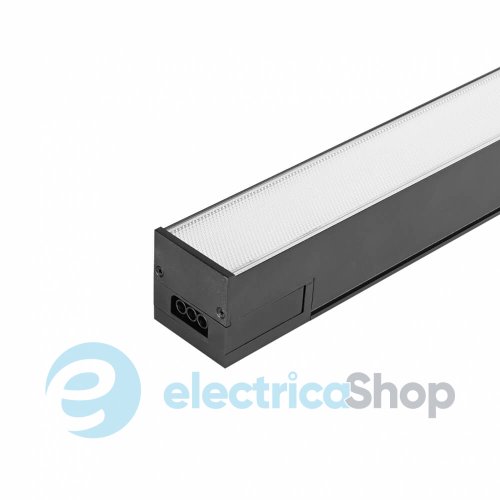 LED светильник линейный магістральний VIDEX BNL02 24W 0.6М 5000K 220V Black