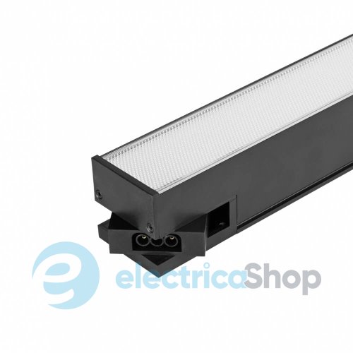 LED светильник линейный магістральний VIDEX BNL02 24W 0.6М 5000K 220V Black