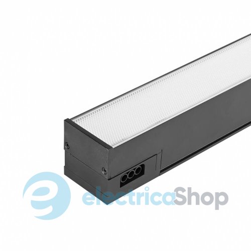 LED светильник линейный магістральний VIDEX BNL02 24W 0.6М 5000K 220V Black