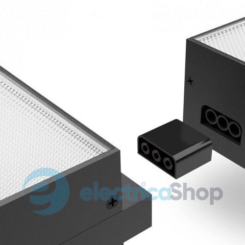 LED светильник линейный магістральний VIDEX BNL02 24W 0.6М 5000K 220V Black