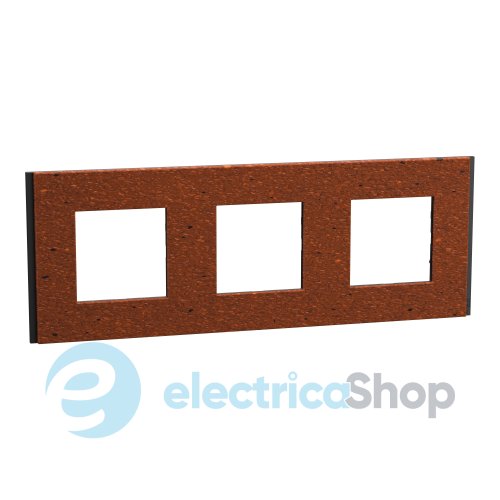 Рамка 3-постова Unica Deco Material NU600671, теракотовий