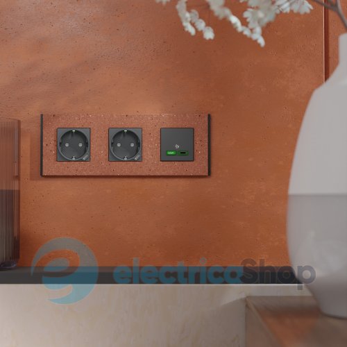 Рамка 3-постова Unica Deco Material NU600671, теракотовий