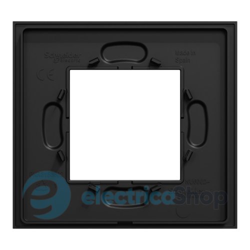 Рамка 1-постова Unica Deco Material NU600272, каучук