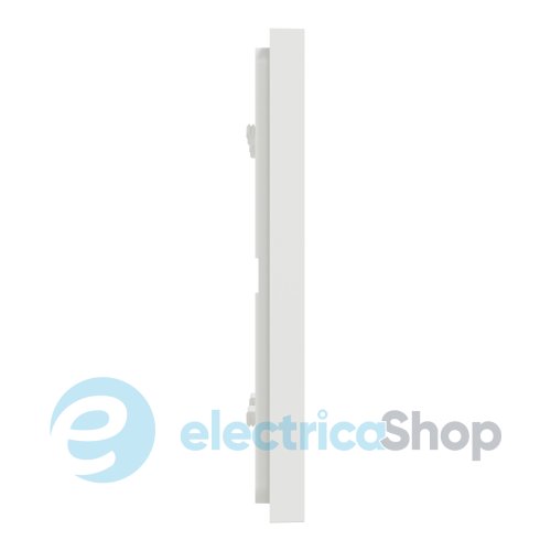 Рамка 2-постова Unica Deco Subtle NU600440, білий / срібло