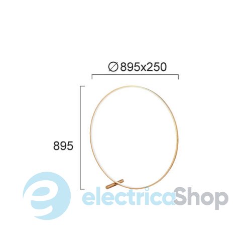 Торшер Viokef CIRCLE 4303001