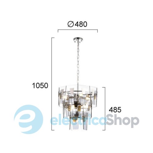 Люстра Viokef ISABELLA 4309101