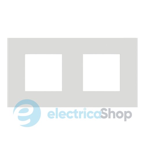 Рамка 2-постова Unica Deco Essentials NU600418, білий