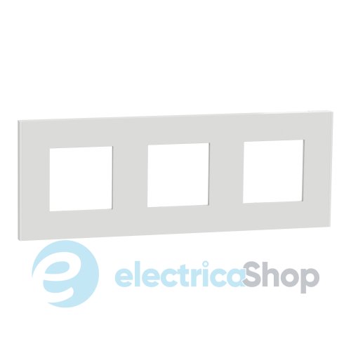 Рамка 3-постова Unica Deco Essentials NU600618, білий