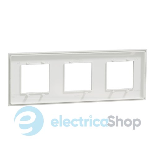 Рамка 3-постова Unica Deco Essentials NU600618, білий