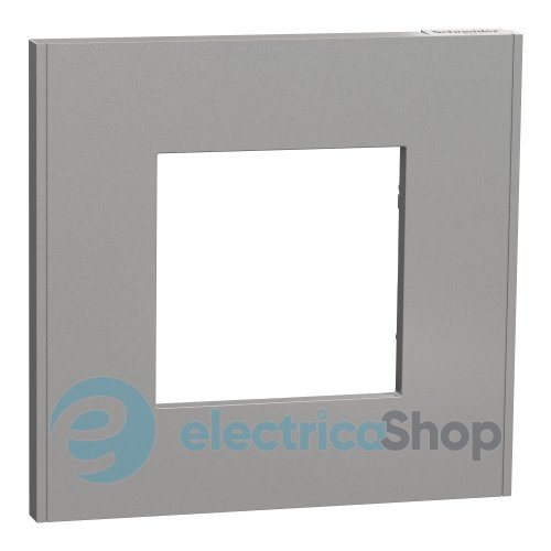 Рамка 1-постова Unica Deco Essentials NU600230, алюміній