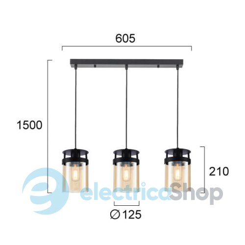 Люстра Viokef BETTY 4304900