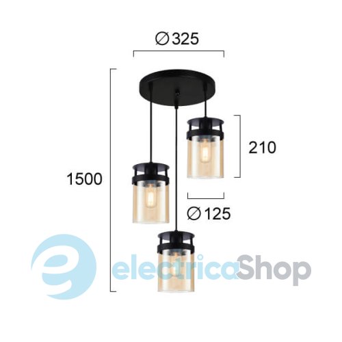 Люстра Viokef BETTY 4305000