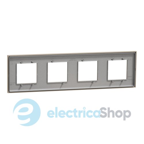 Рамка 4-постова Unica Deco Essentials NU600826, темно-коричневий