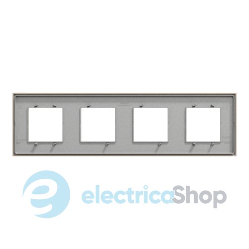 Рамка 4-постова Unica Deco Essentials NU600826, темно-коричневий