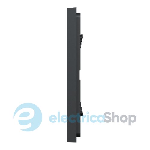 Рамка 4-постова Unica Deco Essentials NU600854, антрацит