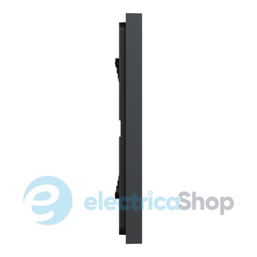 Рамка 4-постова Unica Deco Essentials NU600854, антрацит